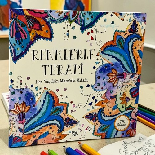 Renklerle Terapi – Her Yaş İçin Mandala - Çek Kopar