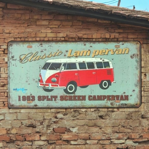 Retro Classic Lam Pervan Metal Kabartma Plaka