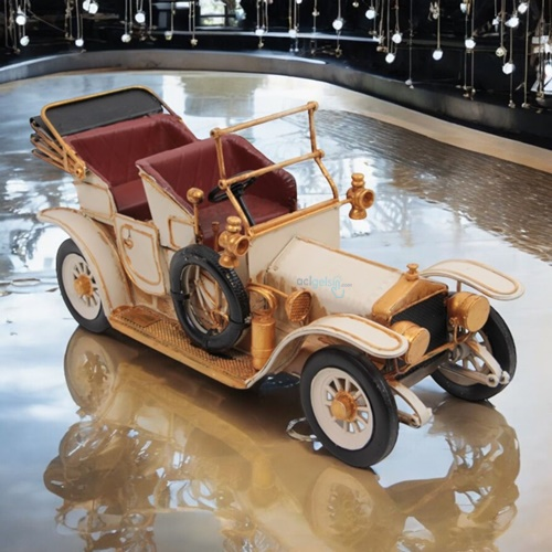 Retro Dekoratif T-bucket Classic Metal Araba