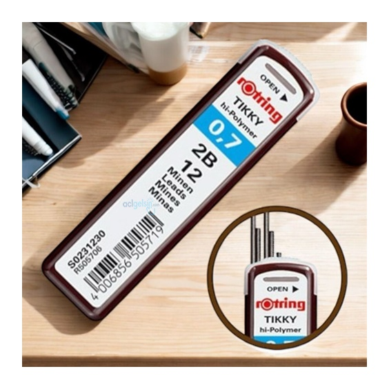 Rotring Hı-polymer Versatil Kalem Ucu Min 07mm 2b