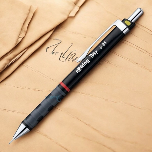 Rotring Tıkky Mekanik Kurşun Kalem Siyah 0.3 Mm