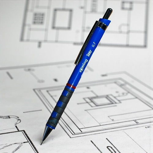 Rotring Tikky Versatil Uçlu Kalem 07mm Mavi