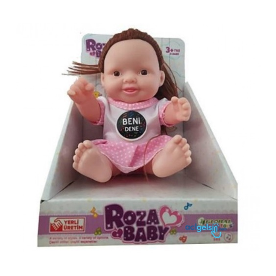 Roza Bebek Sesli Ve Saçlı