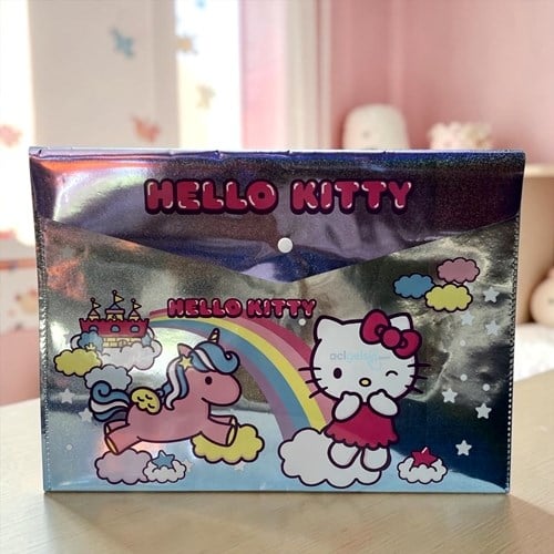 Sanrio Hello Kitty Çıtçıtlı Dosya A4