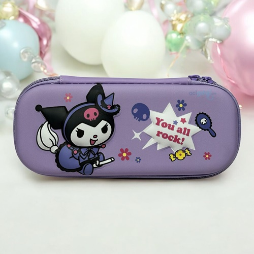 Sanrio Kuromi Eva Kalem Kutusu Mor