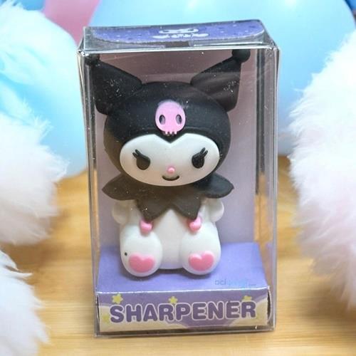 Sanrio Kuromi Figürlü 3d Silikon Kalemtraş Renkli