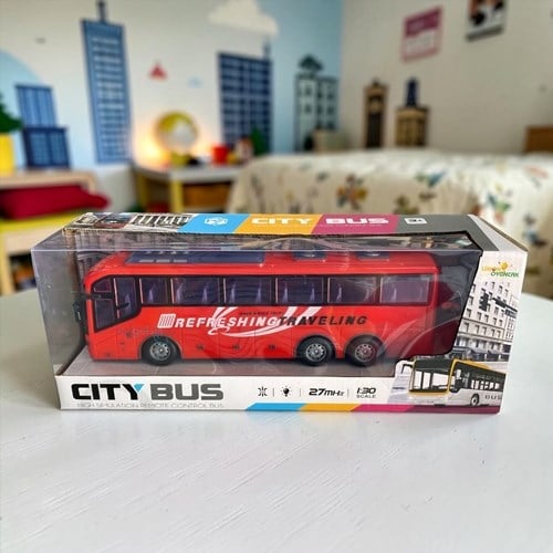 Şarjlı Kumandalı Otobüs 1:30 27mhz