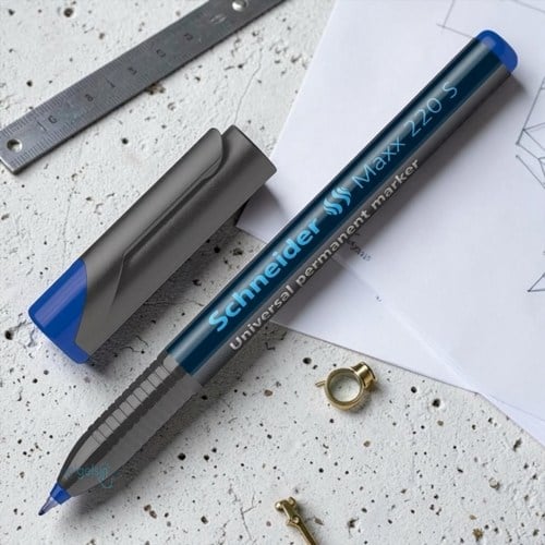 Schneider Asetat Kalemi Permanent S Seri 0.4 Mm Mavi 220