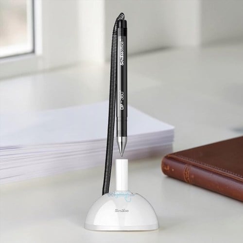 Scriks Office Jel Tükenmez Masa Kalemi Beyaz