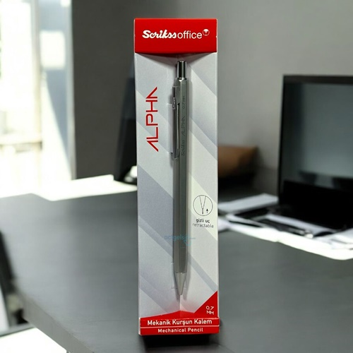 Scrıkss Alpha Versatil Uçlu Kalem Gümüş 0,7mm