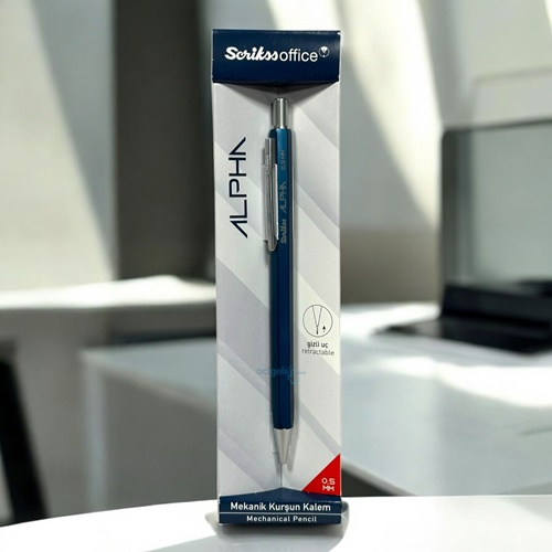 Scrıkss Alpha Versatil Uçlu Kalem Mavi 0,5mm