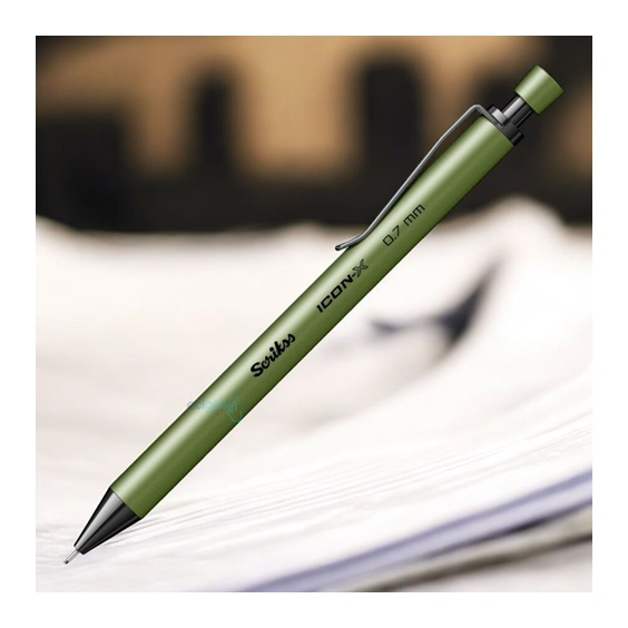 Scrikss Icon-x Metal Versatil Uçlu Kalem Yeşil 0.7