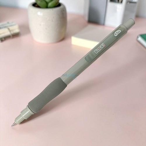 Scrikss Klick Parmak Destekli Versatil Uçlu Kalem 0.7mm Yeşil