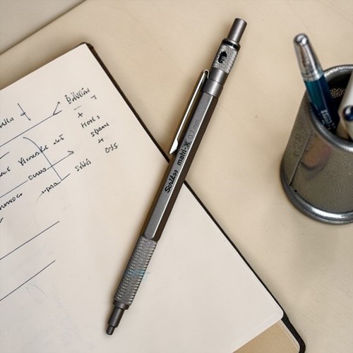 Scrikss Matrix Versatil Uçlu Kalem 0.7 Mm Metalik Gri