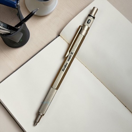 Scrikss Matrix Versatil Uçlu Kalem 0.7 Mm Metalik Altın