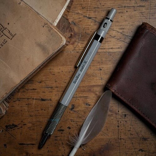 Scrikss Matrix Versatil Uçlu Kalem Metalik Gri 0.5mm