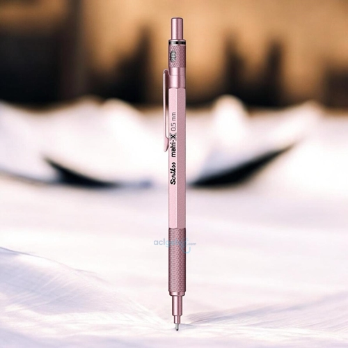 Scrikss Matrix Versatil Uçlu Kalem Metalik Açık Pembe 0.5mm