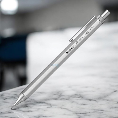 Scrikss Octagon-x Mekanik Kurşun Kalem 0.7 Mm Gri