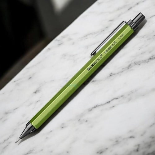 Scrikss Octagon-x Mekanik Kurşun Kalem 0.7 Mm Yeşil