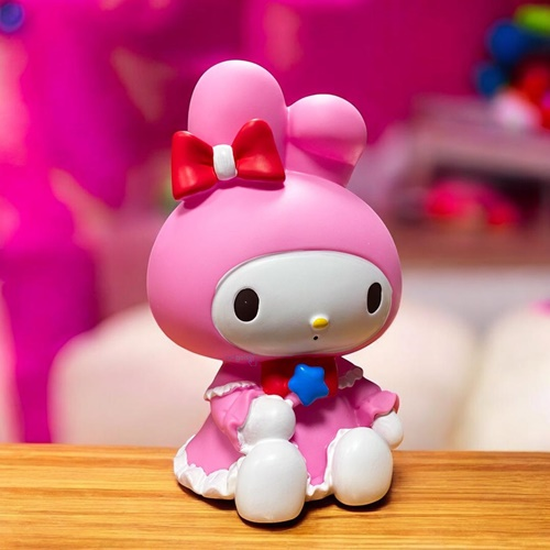 Sense My Melody Plastik Kumbara Soft Pembe
