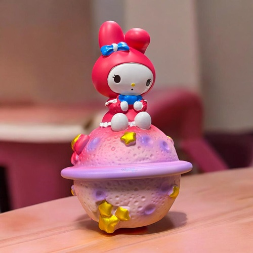 Sense Mymelodi Gezegen Plastik Kumbara Pilli Gece Lambası Pembe