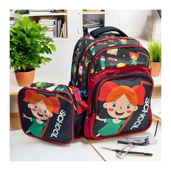 Sentor School İlkokul Ve Beslenme Çantası