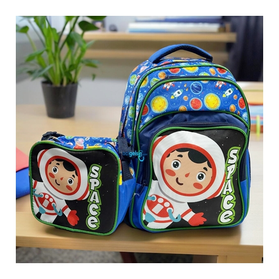 Sentor Space İlkokul Ve Beslenme Çantası
