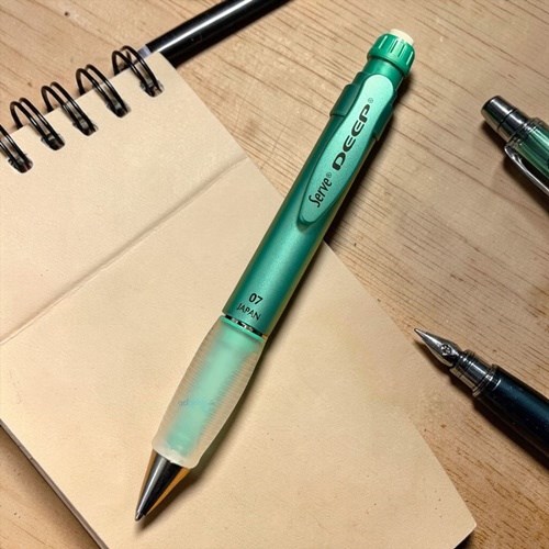 Serve Deep 0.7mm Versatil Kalem Metalik Yeşil