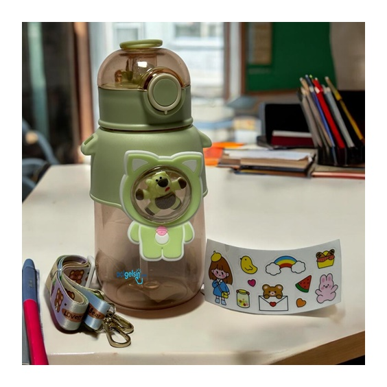 Sevimli Ayıcık 600 Ml. Matara