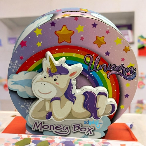 Sevimli Kumbara Money Box Unicorn