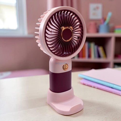 Sevimli Taşınabilir Usb Şarjlı Mini El Vantilatörü