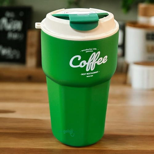 Sıcak Soğuk İçeçecekler İçin Çelik Bardak Termos 800 Ml