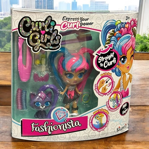 Silverlit Curli Girls Bebek Ve Hayvan 2 Li Set Asorti