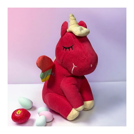 Snowolf Unicorn Peluş Oyuncak Sevimli