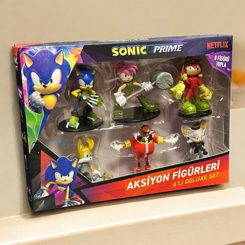 Sonic 6'lı Aksiyon Figür Seti