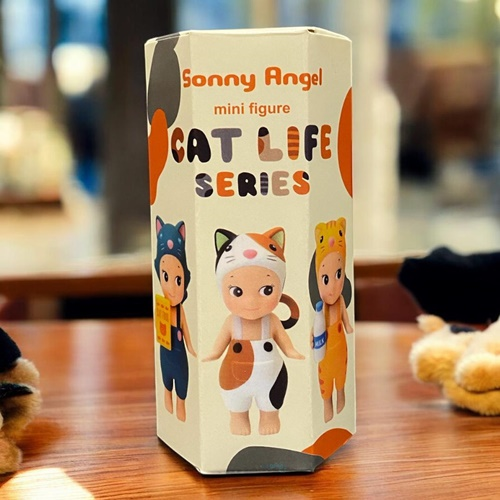Sony Angel Cat Life Anime Style Telefon Tablet Çok Amaçlı Figür Set