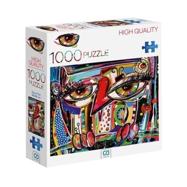 Soyut Yüz Puzzle 1000