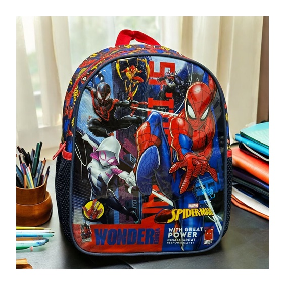 Spiderman Anaokulu Çantası Hawk Jr Wonder