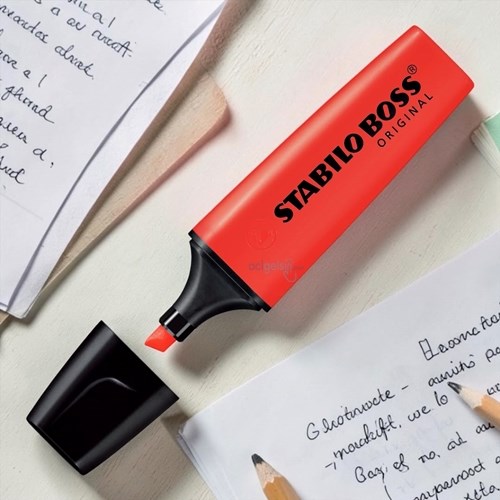 Stabilo Boss Fosforlu Kalem Kırmızı 70/40