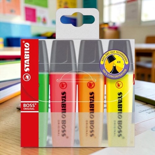 Stabılo Boss Origınal 4 Lü Paket