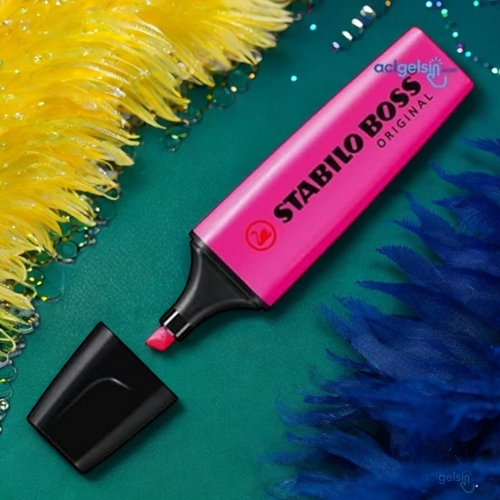 Stabilo Boss Original Fosforlu Kalem Pembe