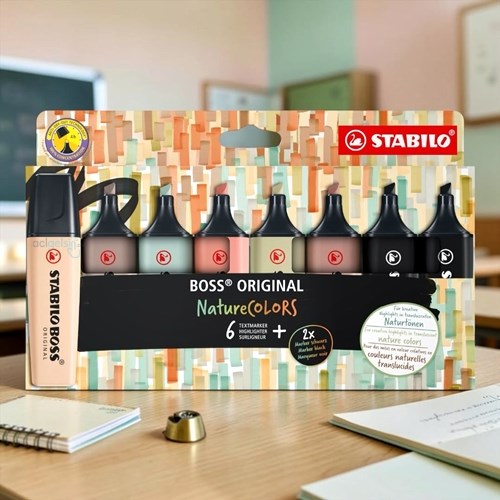 Stabılo Boss Orıgınal Nature 8li Paket