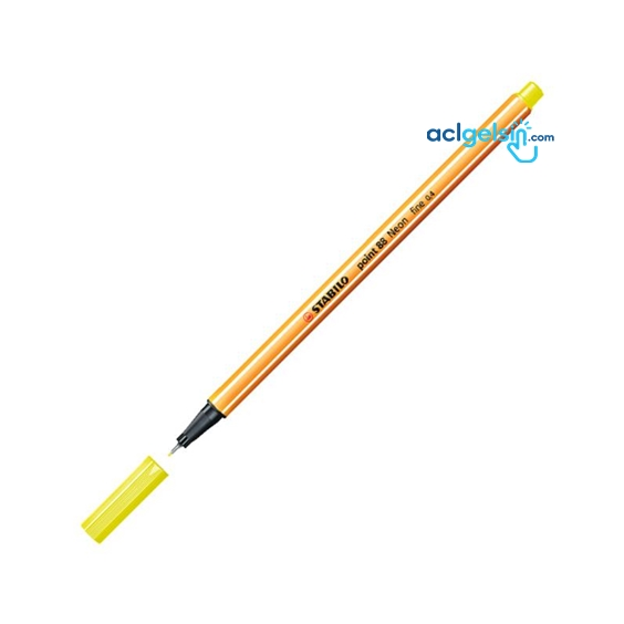 Stabilo Point 88 Keçeli Kalem 88-024 Neon Sarı