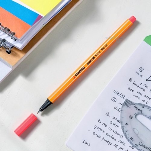 Stabilo Point 88 Keçeli Kalem 88-040 Neon Kırmızı