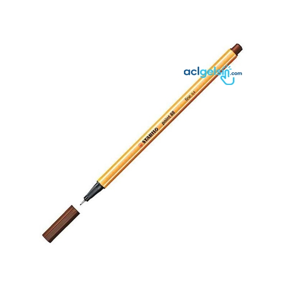 Stabilo Point Keçe Uçlu Kalem Kahverengi 88/45