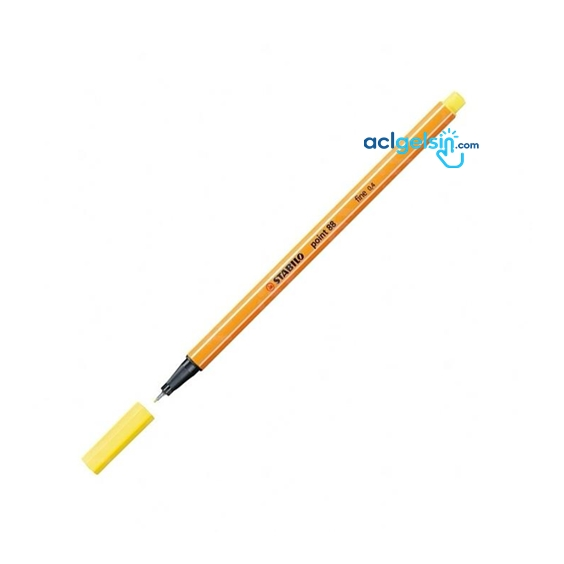 Stabilo Point Keçe Uçlu Kalem Sarı 88/44