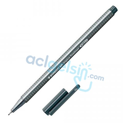 Staedtler Triplus Fineliner Kalem Gri