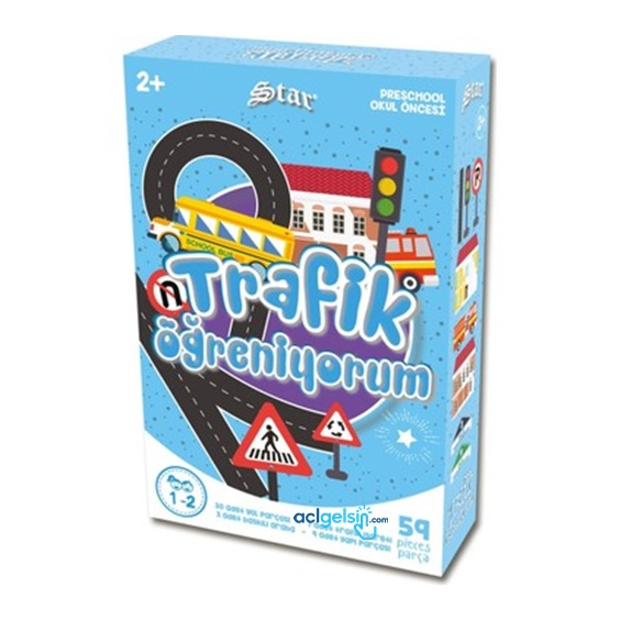 Star Preschool Trafik Öğreniyorum Oyun Seti