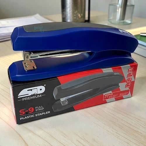 Std S-9 Zımba Makinası Premium Mavi 24/6