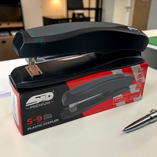 Std S-9 Zımba Makinası Premium Siyah 24/6